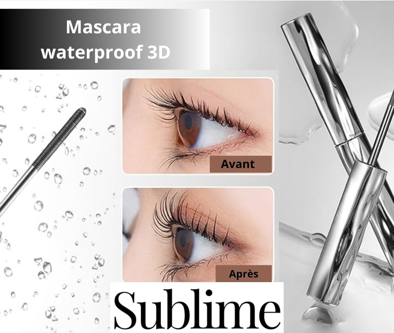 Sublime™ - Mascara Waterproof 3D